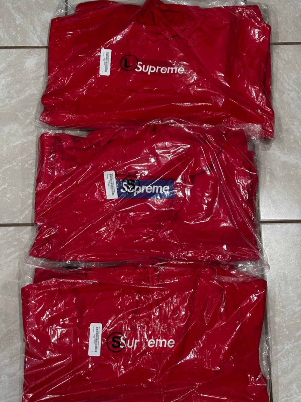 Supreme Red Box Logo T-Shirts – Multiple Pack